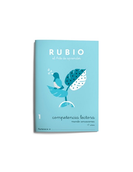 Cuaderno rubio competencia lectora 1 mundo sensaciones Cuaderno rubio competencia lectora 1 mundo sensaciones