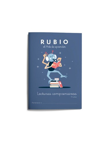 Cuaderno rubio lecturas comprensivas 6 anos