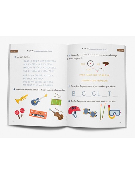 Cuaderno rubio iniciacion a la lectura 5 anos Cuaderno rubio iniciacion a la lectura 5 anos
