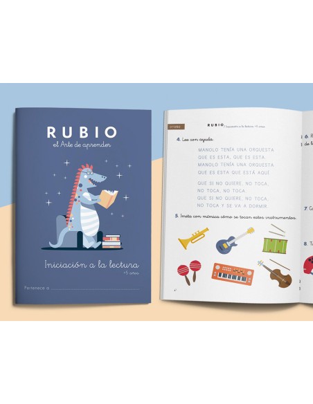 Cuaderno rubio iniciacion a la lectura 5 anos Cuaderno rubio iniciacion a la lectura 5 anos