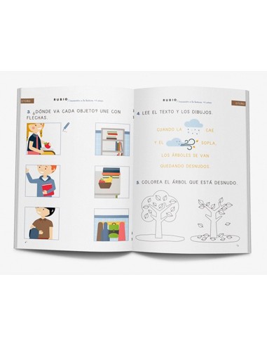 Cuaderno rubio iniciacion a la lectura 4 anos