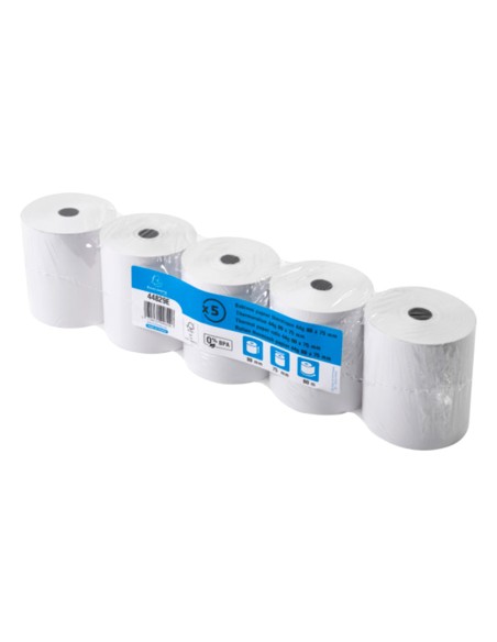 Rollo sumadora exacompta termico 80 mm x 80 mm 44 g m2