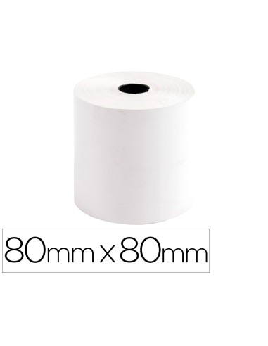 Rollo sumadora exacompta termico 80 mm x 80 mm 44 g m2