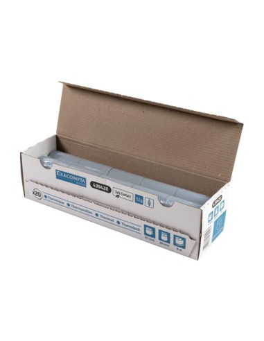 Rollo sumadora exacompta safe contact termico 57 mm x 30 mm 52 g m2
