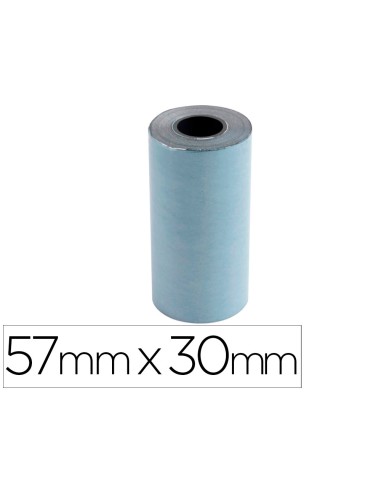 Rollo sumadora exacompta safe contact termico 57 mm x 30 mm 52 g m2