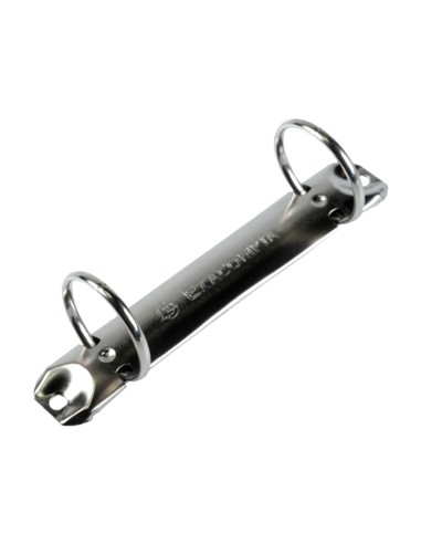 Carpeta de 2 anillas 30 mm redondas exacompta clean safe din a4 carton forrado azul