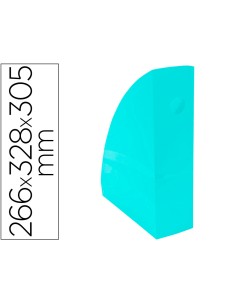 Revistero exacompta aquarel mag cube verde pastel 266x328x305 mm