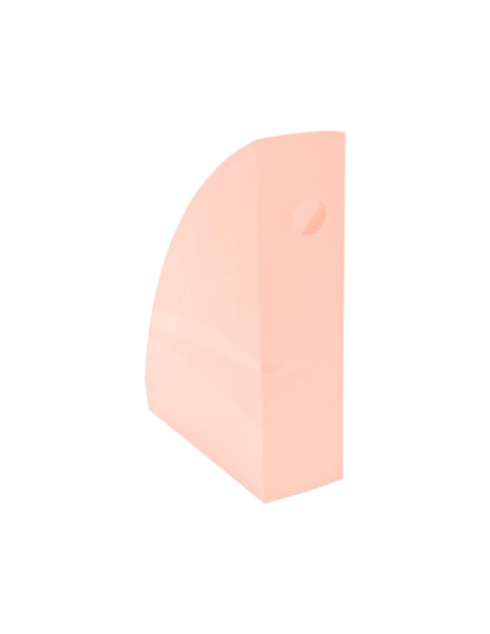 Revistero exacompta aquarel mag cube coral pastel 266x328x305 mm