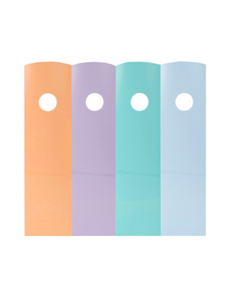 Revistero exacompta aquarel mag cube set de 4 unidades colores pastel 266x328x305 mm