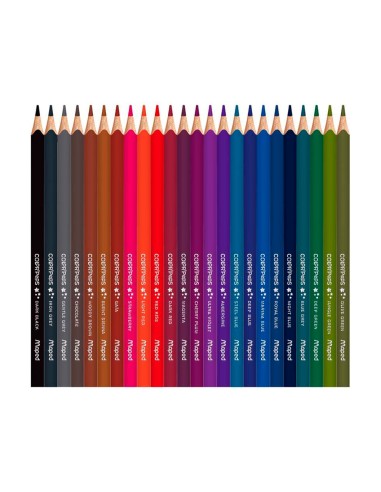 Lapices de colores maped color peps star caja de 72 colores surtidos