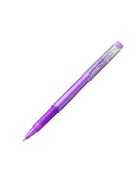Rotulador uni ball roller uf 222 tinta gel borrable 07 mm violeta