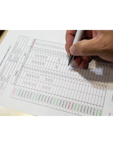 Libro liderpapel registro de jornada empleados a4 10 empleados mes pagina papel blanco 90 g