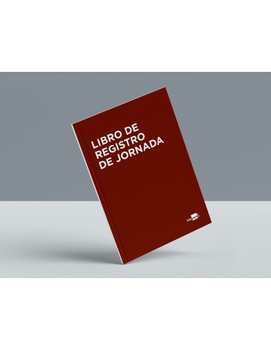Libro liderpapel registro de jornada empleados a4 10 empleados mes pagina papel blanco 90 g