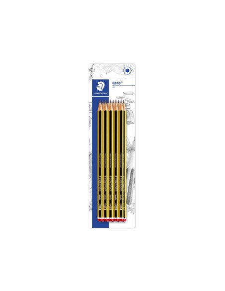 Lapices de grafito staedtler noris n2 hb blister de 10 unidades