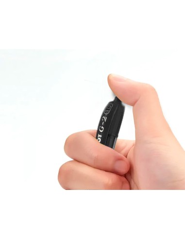 Boligrafo pilot g 2 negro tinta gel retractil sujecion de caucho en blister