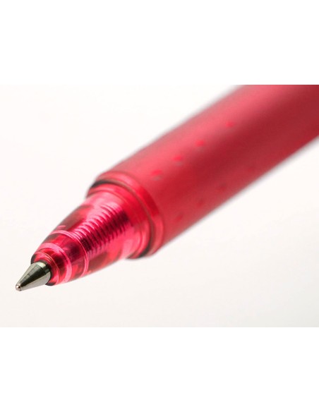 Boligrafo pilot frixion clicker borrable 07 mm punta media rojo en blister