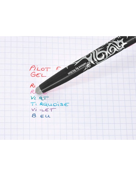 Boligrafo pilot frixion ball borrable 07 mm punta media negro en blister
