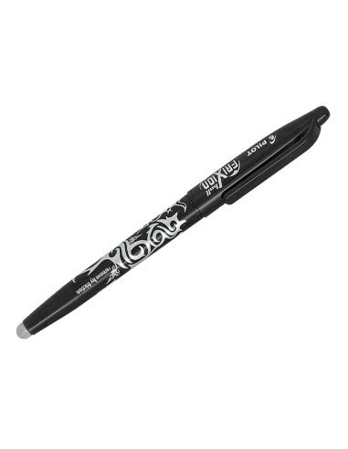 Boligrafo pilot frixion ball borrable 07 mm punta media negro en blister