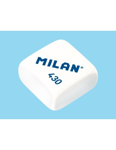 Goma de borrar milan 430 blister de 4 unidades