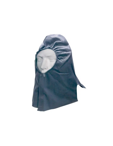 Capuchon ignifugo faru resistente a salpicaduras de metal con cierre de velcro