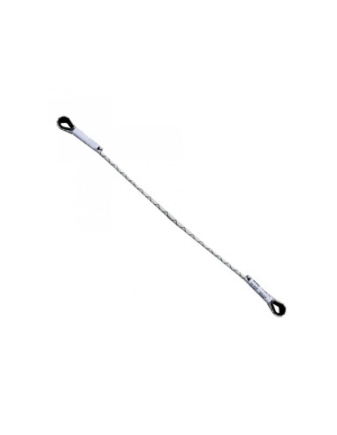 Conjunto trabajo en alturas faru arnes p50f cuerda c170 2 mosquetones virola cuerda regulable c169 2