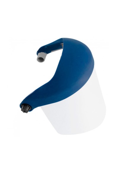 Pantalla para casco faru a20c con visera y protector barbilla azul 200x300 mm