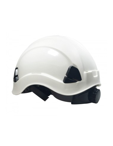 Casco faru abs para trabajos en alturas 6 puntos de anclaje color blanco