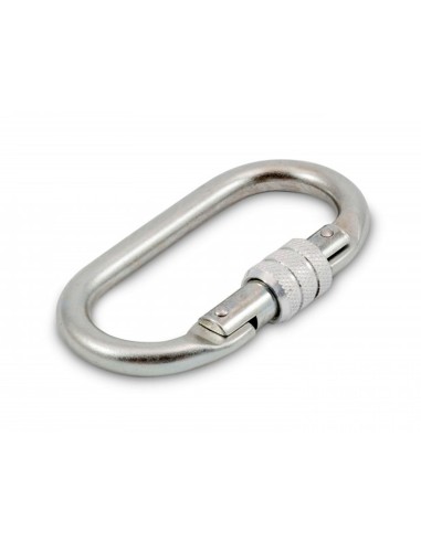 Mosqueton faru acero galvanizado virola 19 mm resistencia 25 kn