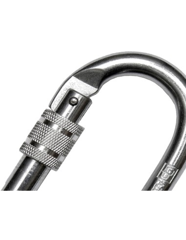 Mosqueton faru acero galvanizado virola 19 mm resistencia 25 kn