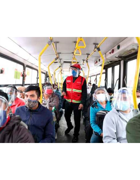 Pictograma archivo 2000 obligatorio uso de pantalla protectora pvc color azul 210x297 mm