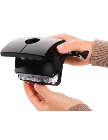 Taladrador novus b220 plastico abs reciclado capacidad 20 hojas color negro
