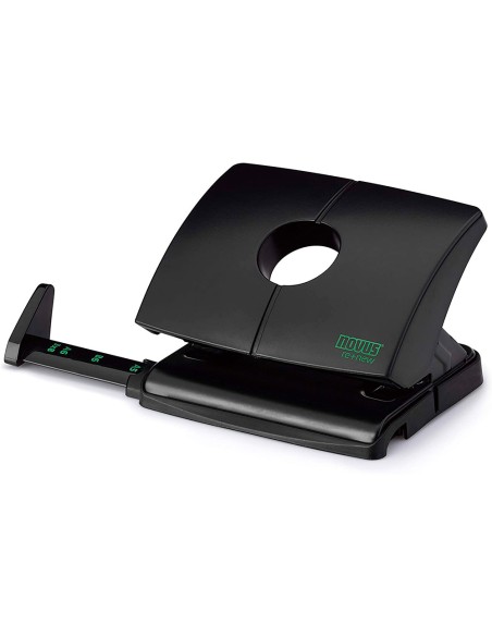 Taladrador novus b220 plastico abs reciclado capacidad 20 hojas color negro Taladrador novus b220 plastico abs reciclado capacidad 20 hojas color negro