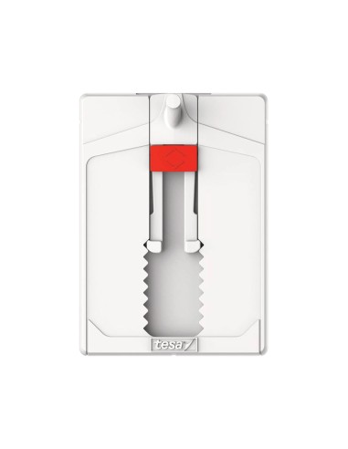 Clavo autoadhesivo tesa sujecion hasta 4 kg uso azulejos removible blister de 2 unidades