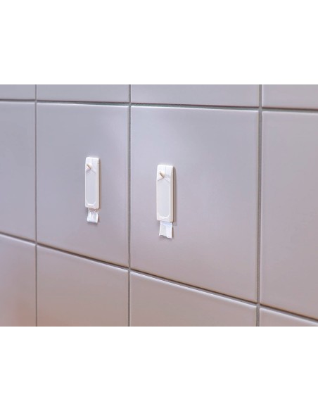 Clavo autoadhesivo tesa sujecion hasta 2 kg uso azulejos removible blister de 2 unidades