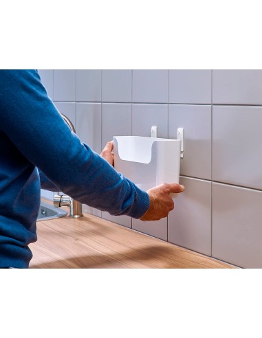 Clavo autoadhesivo tesa sujecion hasta 2 kg uso azulejos removible blister de 2 unidades