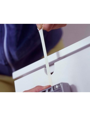 Tira adhesiva tesa doble cara powerstring transparente sujecion hasta 05 kg recambio blister de 9