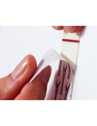 Tira adhesiva tesa doble cara powerstring transparente sujecion hasta 05 kg recambio blister de 9