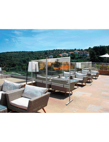 Rueda giratoria nobo para pantalla separadora nobo premium plus pack de 4 unidades