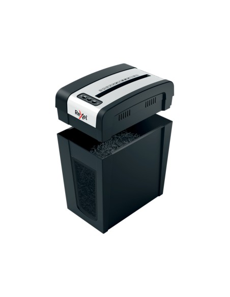 Destructora de documentos rexel secure mc6 sl eu capacidad 6 hojas grapas clips tarjetas y cd 18 l