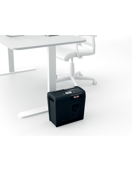 Destructora de documentos rexel secure x6 eu capacidad 6 hojas grapas clips tarjetas y cd