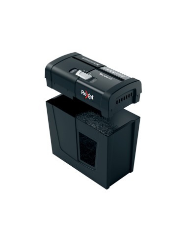Destructora de documentos rexel secure x6 eu capacidad 6 hojas grapas clips tarjetas y cd