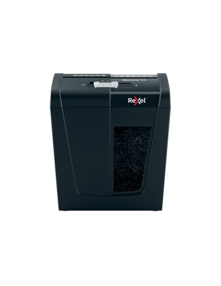 Destructora de documentos rexel secure s5 eu capacidad 5 hojas grapas clips tarjetas y cd papelera 10 l