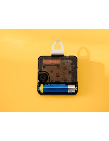 Reloj leitz cosy de pared silencioso cristal 30x30 cm amarillo