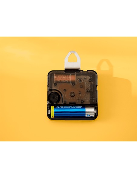 Reloj leitz cosy de pared silencioso cristal 30x30 cm amarillo