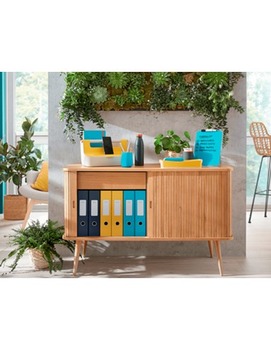 Bandeja sobremesa plastico leitz cosy gris 274x62x391 mm