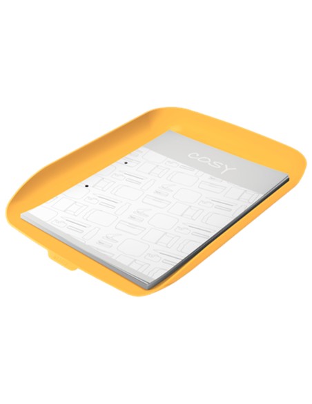 Bandeja sobremesa plastico leitz cosy amarillo 268x126x358 mm