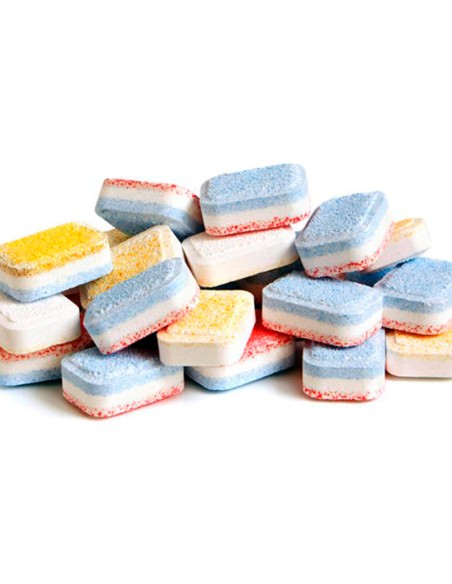 Pastilla lavavajillas lagarto todo en uno abrillanta desincrusta y protege sin prelavado caja de 40 unidades