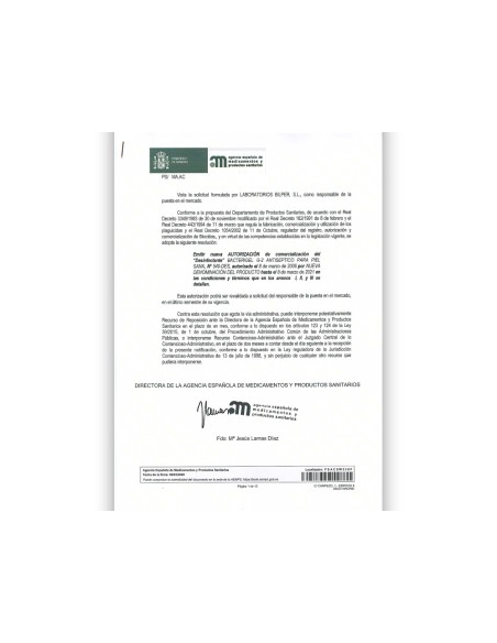 Gel hidroalcoholico antiseptico bacterigel g5 para manos limpia desinfecta sin aclarado spray de 60 ml