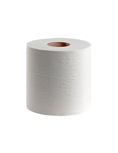 Papel secamanos dahi 2 capas celulosa gofrada 195 mm x 145 mt paquete de 6 rollos