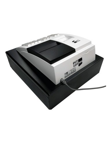 Registradora ecr sampos er 057 s blanca 14 departamentos display vfd antireflejos conforme